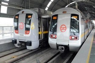 Metro Train Corridor New Thane